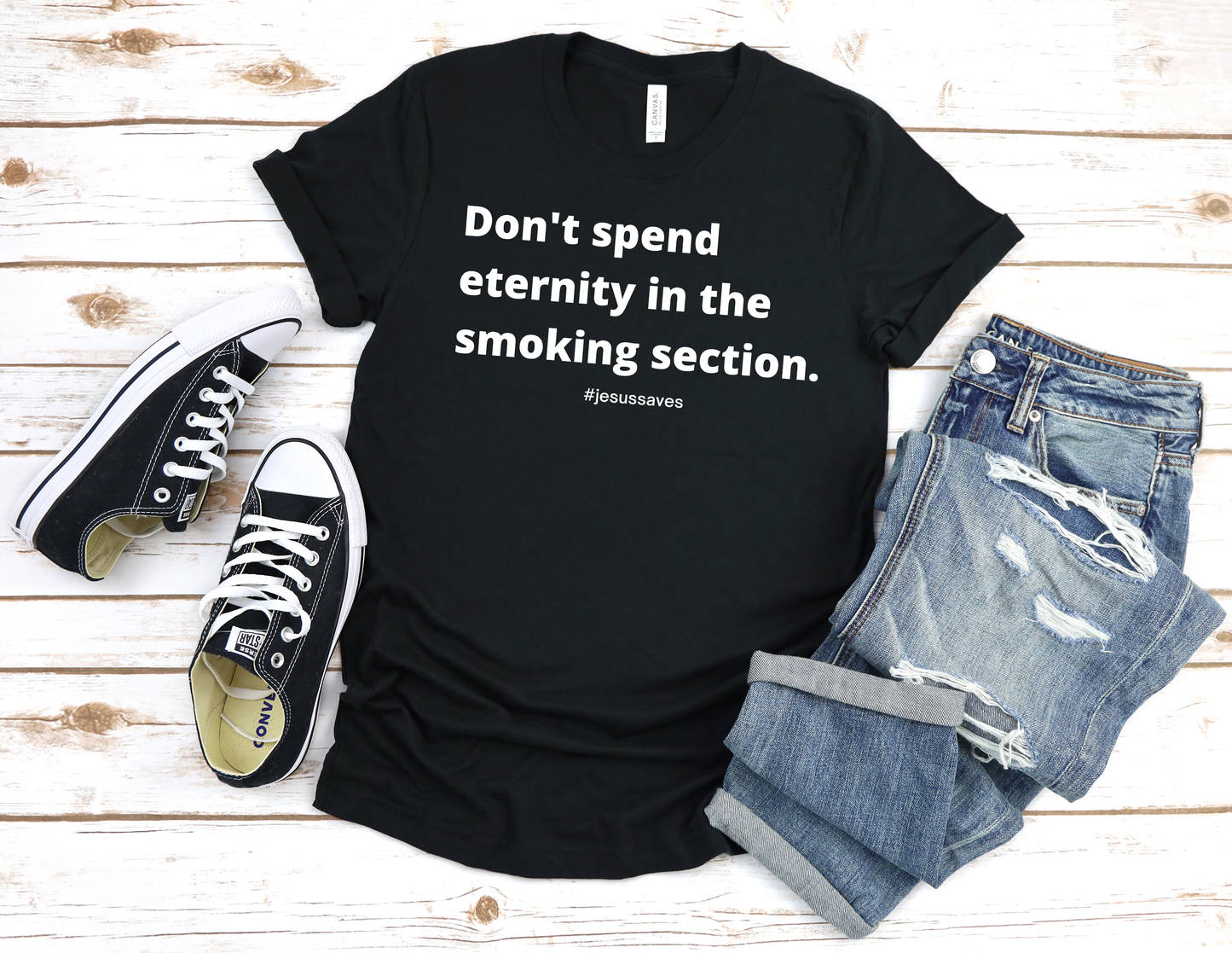 Don't Spend Eternity In The Smoking Section Tees